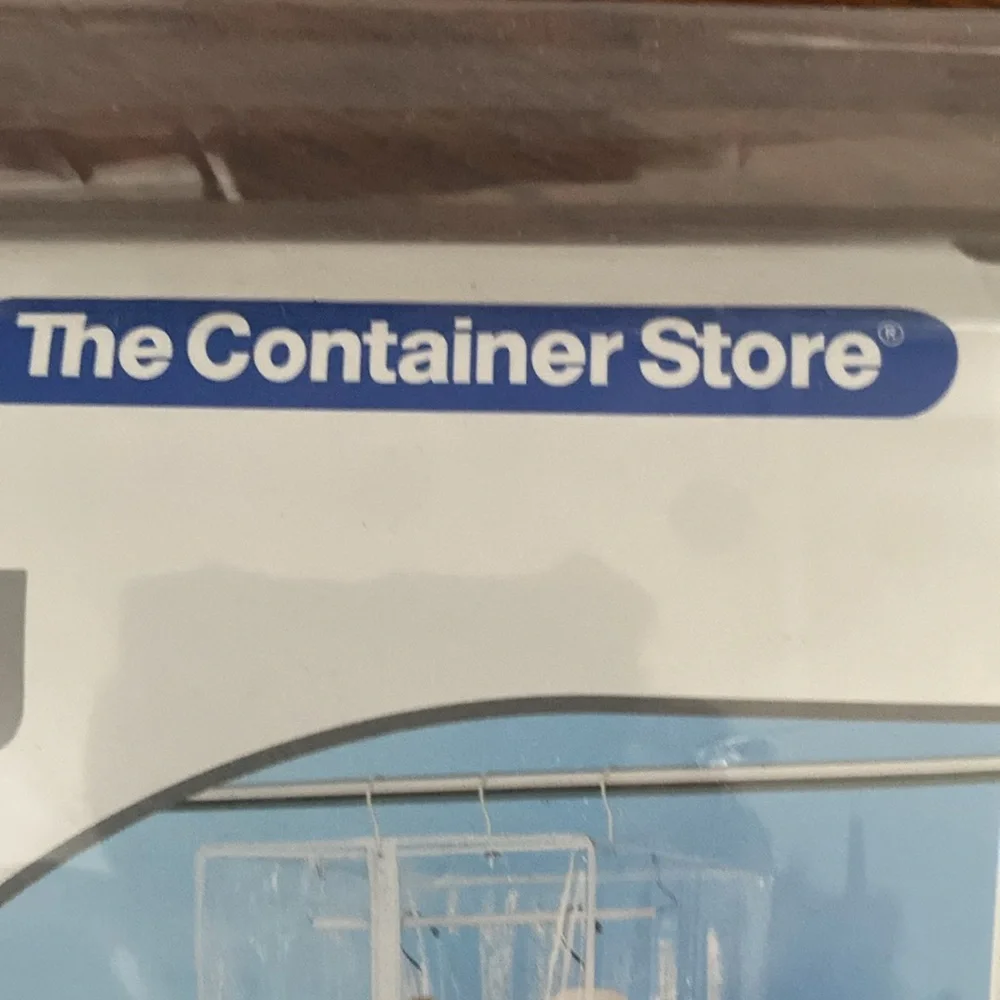 The Container Store Clear PEVA Hanging Garment Bag - White